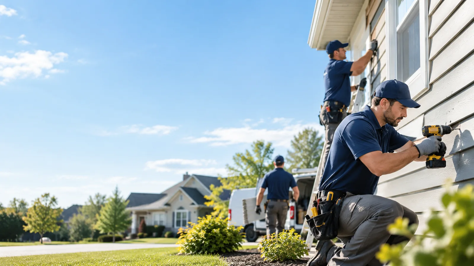 Commercial Siding Repair in Bourneville, OH